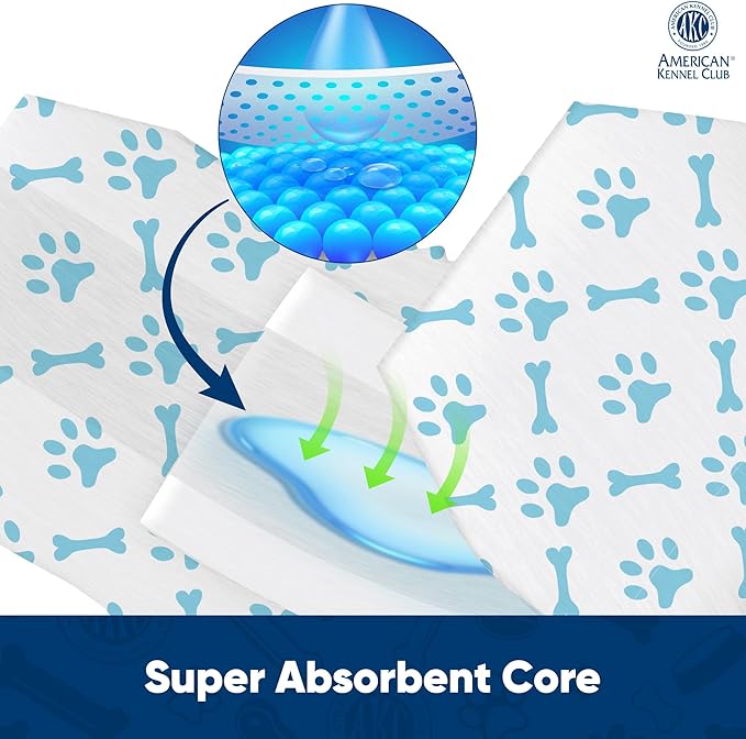 American Kennel Club Male Dog Wrap, Disposable Diapers with Wetness Indicator, Large, 50 Count-PawvioPets