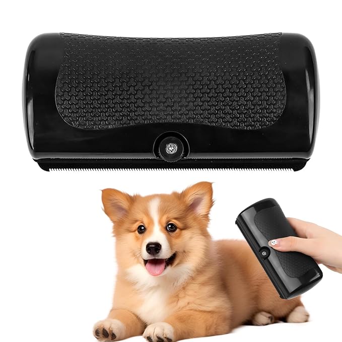 Deshedding Dog Brush Grooming Tool – Pet Hair Remover Comb for Shedding, Rhykin Brush for Short and Long Hair, Pet Groompro Deshedding Brush for Dogs,Cats,Rabbits, Horses Matted Loose Hair-PawvioPets