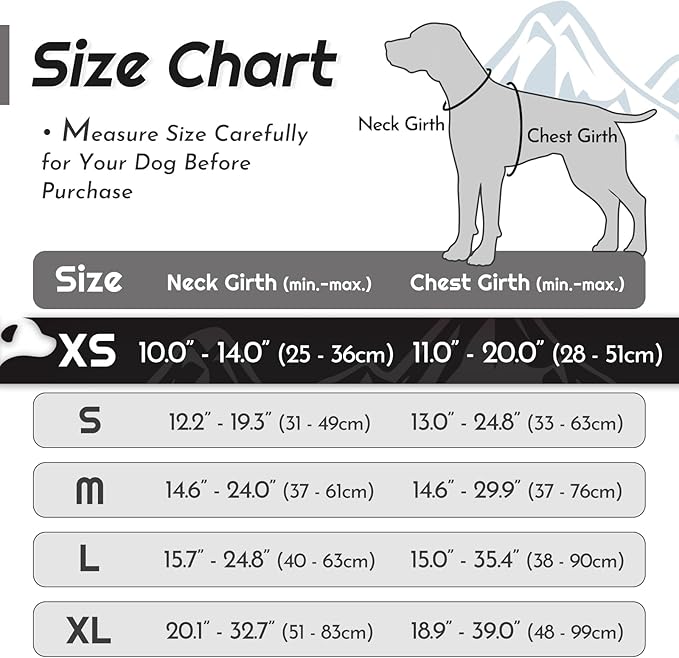 Eagloo Small Dog Harness No Pull, Service Vest with Reflective Strips and Control Handle, Adjustable and Comfortable for Easy Walking, No Choke Pet Harness with 2 Metal Rings, Black, XS-PawvioPets