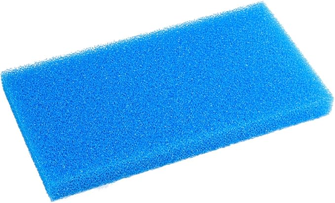 AQUANEAT Aquarium Filter Sponge Open Cell Foam Sheet Bio Sponge Filter Media Pad HMF Fish Tank Sump Divider (23" Lx 12.25" W x 2" H, Blue)-PawvioPets