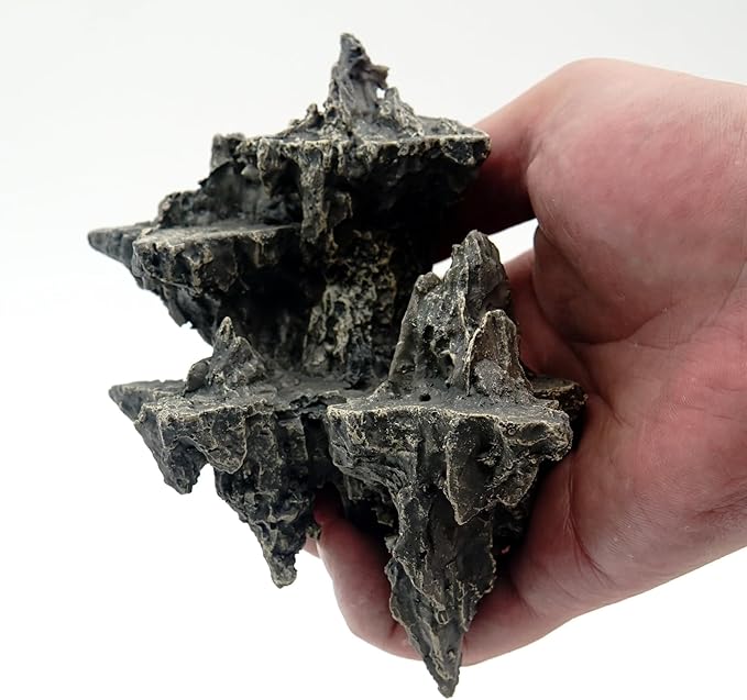 Fish Tank Decor Rocks.Aquarium Decoration Model.Easy and Quick Solution for Aquascaping.(Elf Island)-PawvioPets