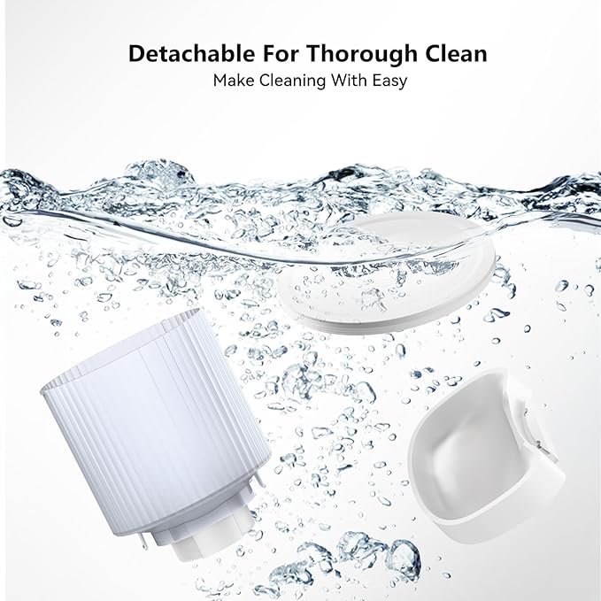 Automatic Cat Feeder: 4L Timed Cats Food Dispenser Programmable 1-6 Meal for Cat and Small Medium Dog- Auto Pet Feeder Dual Power Supply with Desiccant Bag& | Easy to Clean White-PawvioPets