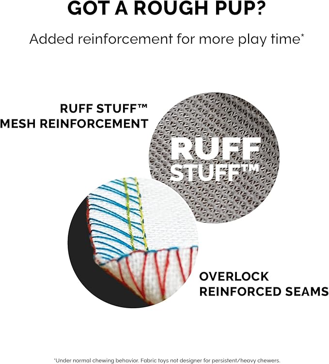 Furhaven Plush Cat Toy w/ Catnip for Indoor Cats, Washable & Durable w/ Refillable Catnip Pocket - Rocket Kicker Plush Toy - White/Blue, One Size-PawvioPets