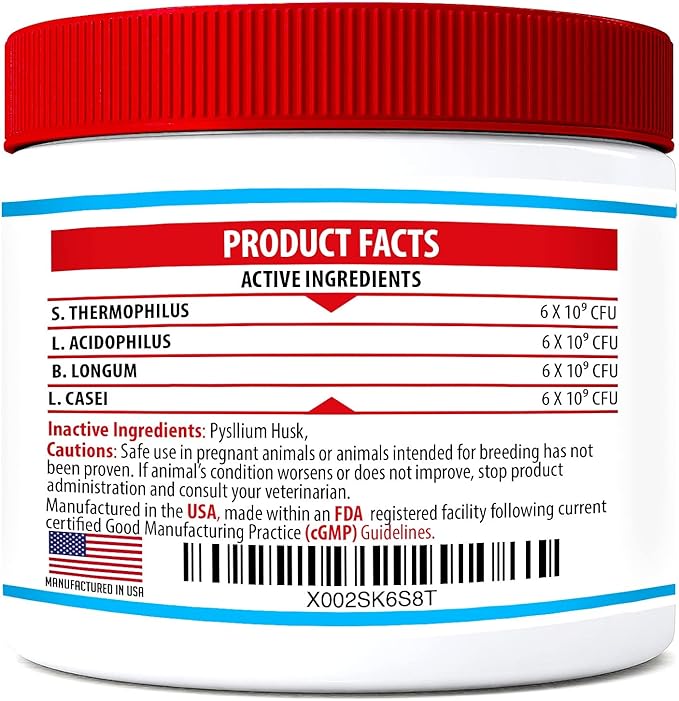 Azovast Plus Kidney Health Supplement for Dogs & Cats, Oral Powder (6 Oz) - (120 Doses/Jar) NO Refrigeration Required - Help Support Kidney Function & Manage Renal Toxins (Made in U.S.A) (6 Oz)-PawvioPets