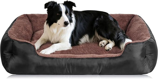 Dog Beds for Medium Dogs, Medium Dog Bed, Warming Soft Durable Pet Bed with Anti-Slip Bottom-PawvioPets