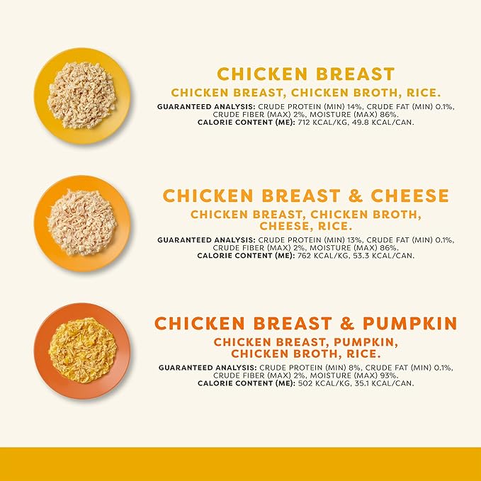 Applaws Natural Wet Canned Cat Food, Made with Limited and Natural Ingredients, Protein with No Artificial Additives, Chicken Selection Variety Pack in Broth (16 x 2.47oz Cans)-PawvioPets