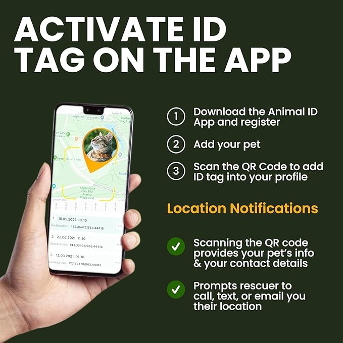 BRONZEDOG Leather Cat Collar with Removable Bells Non Breakaway Kitten QR Tag for Girl Boy (Pink & Silver, 9-12 inch)-PawvioPets