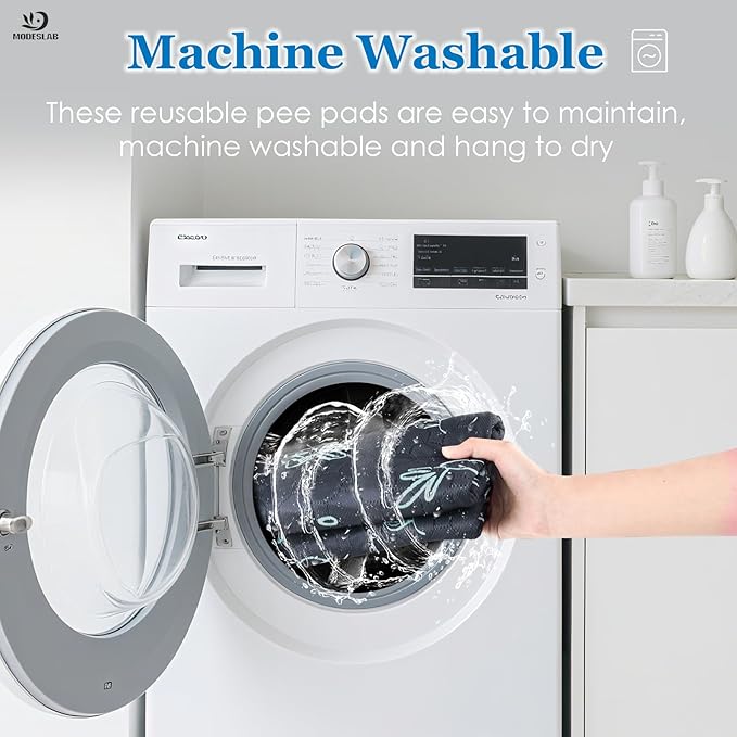 2-Pack Guinea Pig Cage Liner Washable, 36in x 48in Ultra-Absorbent Guinea Pig Bedding for Cage Non-Slip Leak-Proof Pee Pads for Dogs Rabbit Bunny Cat Litter Mat, Navy-PawvioPets