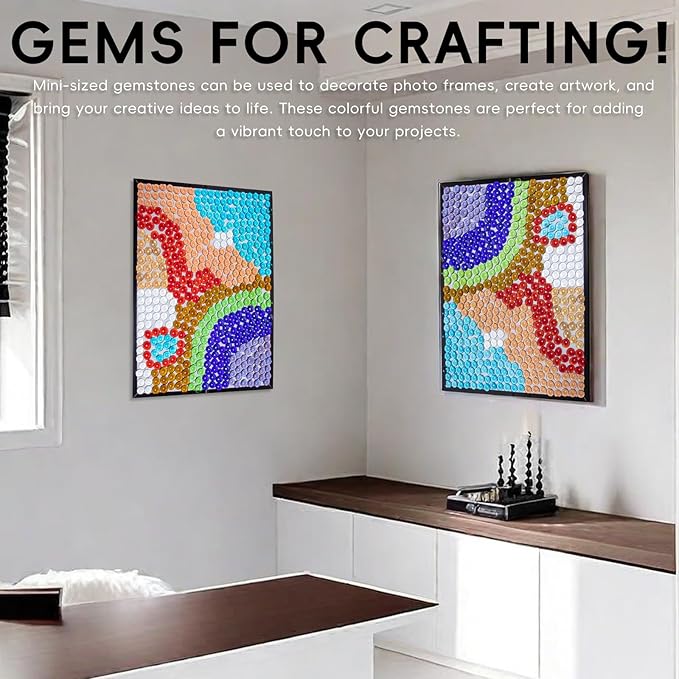 5 LB Mix Color Glass Beads, Mini Flat Glass Marbles~750PCS for Vases, Floral Bottom Mancala Gems Pebbles Fish Tank Rocks for Table Scatter Aquarium,Vase Fillers,Home Decorative Art Craft(0.5"~0.7")-PawvioPets