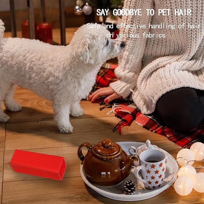 2pcs Pet Dog Cat Hair Remover, Pet Hair Removal Tool, Car Carpet Cleaner, Dog Remover for car，Interior, Furniture, Sofa-PawvioPets