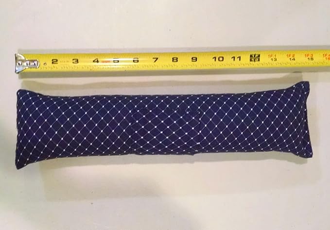 15" Cat Kicker Toy with Refillable Catnip Pocket (Red Flannel) - Filled with 1 oz Premium Canadian Catnip-PawvioPets