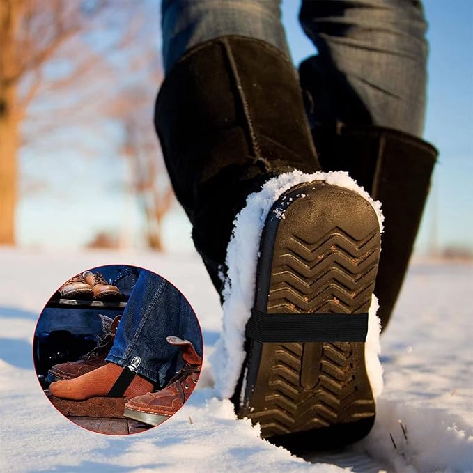 Adjustable Boot Straps Pant Stirrups Clips Boot Clips-PawvioPets