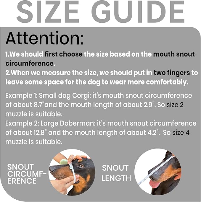 Dog Muzzle, Basket Muzzle for Small Medium Large Dogs, Anti-Biting and Chewing, Lightweight & Sturdy Cage Design, Allows Panting & Drinking, Ideal for Grooming & Training(Black Size L)-PawvioPets