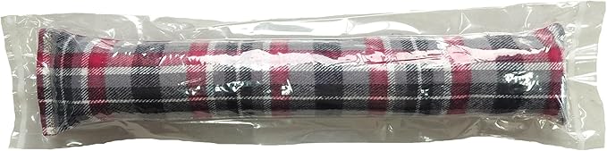 15" Catnip Cat Kicker Toys/Kitty Kick Sticks/Cat-Nip Kick Sticks (Red/Grey Flannel) (Kickers Filled with 1 oz Premium Canadian Catnip)-PawvioPets