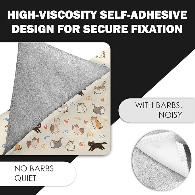 27.6"Cat Grooming Wrap, Self Adhesive Cat Wrap for Cutting Nails, Anti-Escape Calming Cat Swaddle Wrap for Medicine Ear Cleaning, Anti-Scratch Cats Burrito Restraint Blanket, Multifunctional Pet Tool-PawvioPets