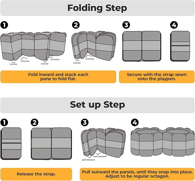 EighteenTek 2-in-1 Pop Up Cat Playpen, Assembly-Free Dog Puppy Pet Playpen, Indoor Outdoor Cats Enclosed, Cat Tent House Crate Cage, Portable & Foldable Playpen for Kittens(No Divider, Unified Space)-PawvioPets