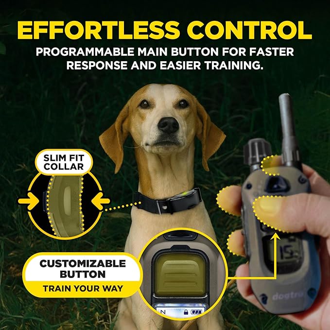 Dogtra ARC-X E-Collar for Dog Training - 3/4 Mile Range, for Dogs 15 lbs+, Slim Design, IPX9K Waterproof, 100 Stimulation Levels, Vibration, Tone, Rechargeable - Dog Owners and Professional Trainers-PawvioPets