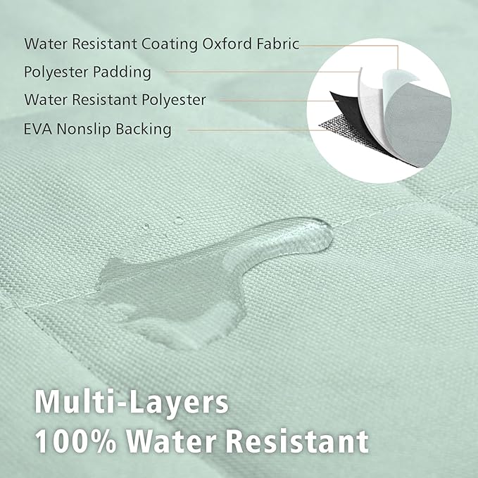 F-color SUV Cargo Liner for Dogs, Water Resistant Pet Cargo Cover Dog Seat Cover Mat for SUVs Sedans Vans with Bumper Flap Protector, Non-Slip, Large Size Universal Fit, Grey-PawvioPets