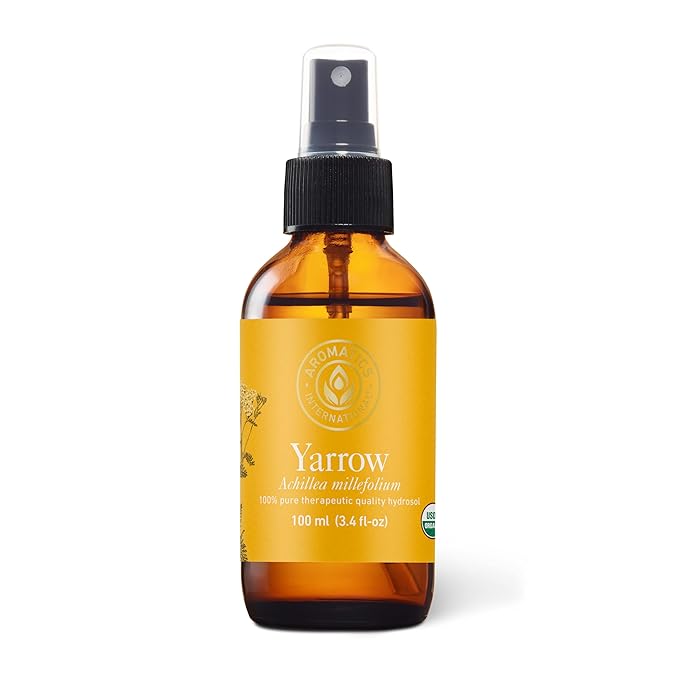 Aromatics International Yarrow Hydrosol 100ml | Herbal Aromatic Mist for Everyday Use-PawvioPets
