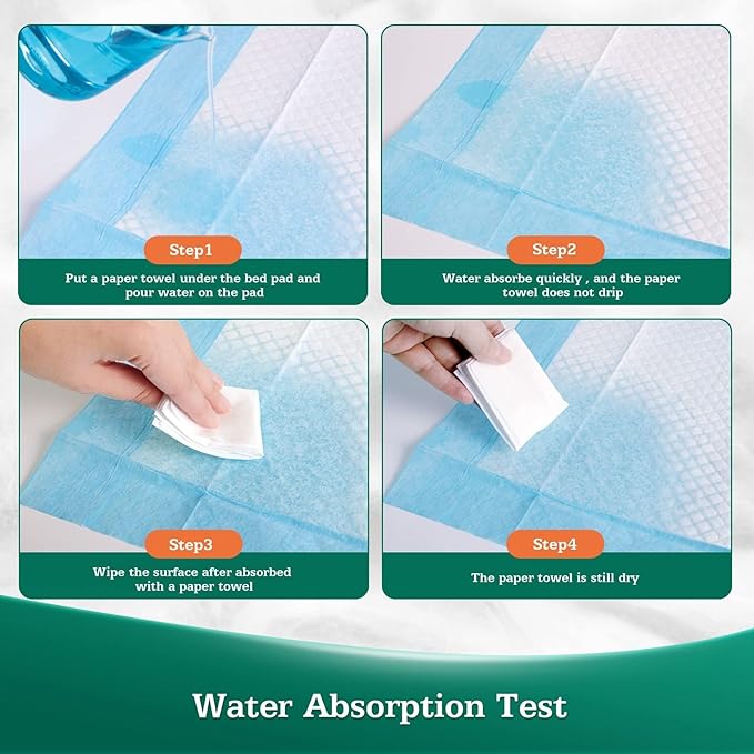 Disposable Bed Pads 30" x 36" [75 Count] Adult Incontinence Underpads, Heavy Duty Absorbent Pee Pad, XL Chucks Leakproof, Extra Large Puppy Training Pad, Waterproof Baby Changing Pad-PawvioPets