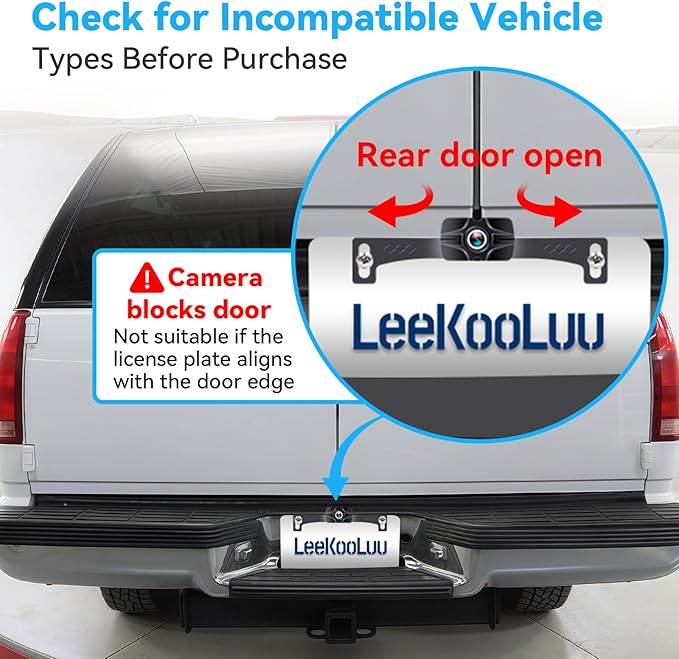 7-Inch Wireless Backup Camera for Truck - 2 Channel, DIY Grid Lines, HD 1080P, Night Vision, IP69K Waterproof, Backup Camera for Truck, Pickup, Trailer, Cars - Parking Safety & Towing Assistance-PawvioPets