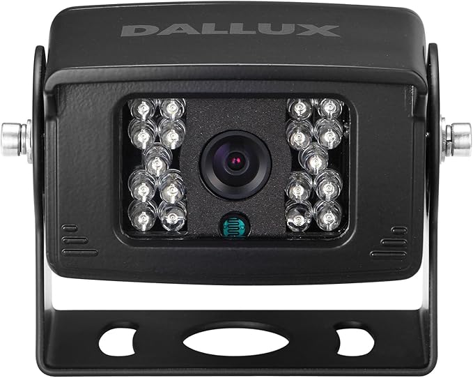 DALLUX Heavy Duty Vehicle Truck Bus Backup Camera System,Waterproof Night Vision Rear View Camera with 7 inch Monitor+66ft 4 PIN Camera Cable for Bus Truck Van Trailer RV Campers Motor Home(12V 24V)-PawvioPets