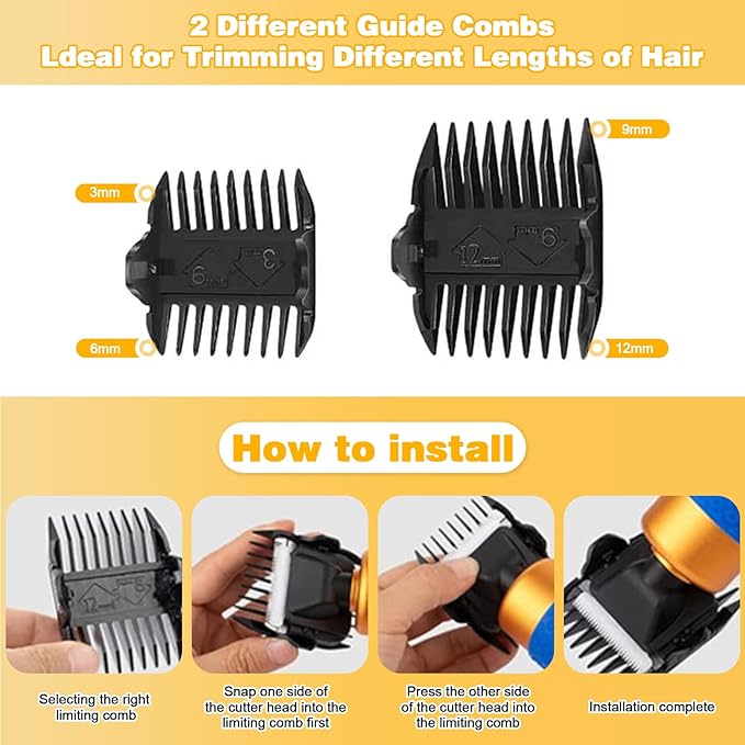 Dog Shears,Plug-in Electric Pet Shaving and Grooming Kit,200W 10ft Sheep Shears Includes 2 Blades, Low Noise & Vibration Design for Dogs Cat Goat,Perfect Dog Clippers for Families with Pets-PawvioPets