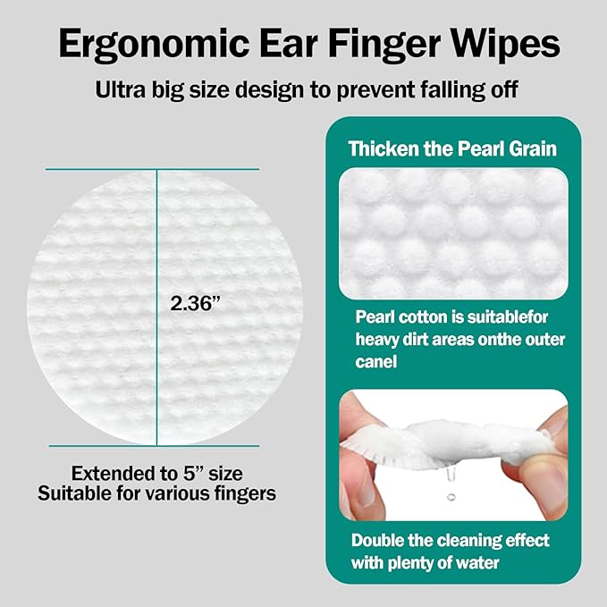 Dog Eye Wipes Gently Remove Tear Stain Eye Debris for Dogs &Cats Pet Grooming Kit Care Wash Cleaner for Eyes Wrinkle Face 100pcs Unscented-PawvioPets