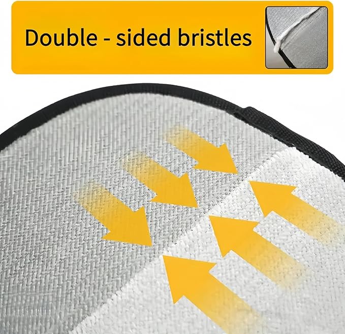 2PCS Pet Hair Remover Gloves, Pet Hair Removal Tool, Reusable Removal Tool for Couch, Furniture, Carpet, Car Seat, Cat Grooming Tools-PawvioPets