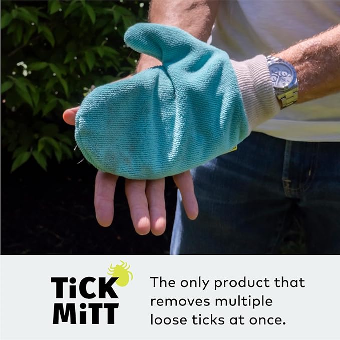 Blue Protective Glove for Tick Removal from Pets & Humans - Easy, Gentle, Chemical-Free Tick Handling - Portable & Durable for Outdoor Adventures-PawvioPets
