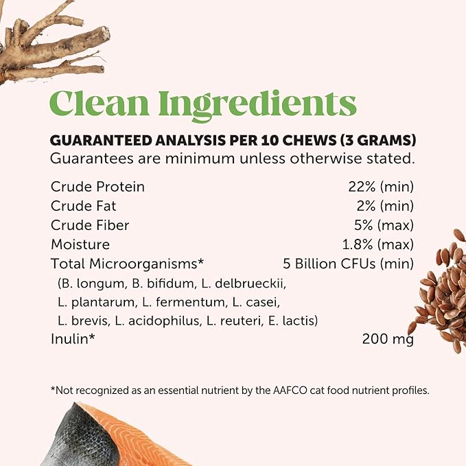 Digestive Probiotic Powder Supplement for Cats - Digestive Support + Gut Health, Probiotic for Cats, Cat Constipation Relief, Bowel Support, Immunity & Overall Health - 120 Scoops-PawvioPets