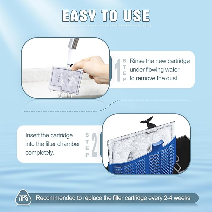 12 Packs Small Filters Cartridges Compatible with Aqueon Small Filter Carbon Filter Cartridge Compatible with Aqueon QuietFlow E Internal Power Filter 10 and 1/2.5/5 Gallon Minibow Aquarium Filters-PawvioPets