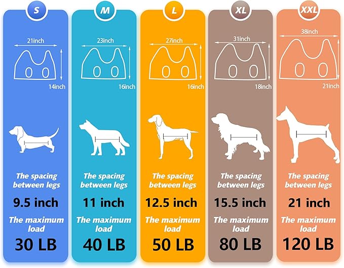 Dog Grooming Hammock - Upgrade Pet Grooming Harness for Nail Trimming (L 50lb), Dog Sling for Nail Clipping, Dog Hanging Holder Hanger for Cutting Nail with Nail Clippers-PawvioPets