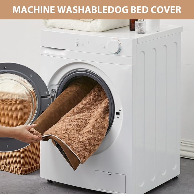 BFPETHOME Dog Beds for Large Dogs, Orthopedic Dog Bed for Medium Large Dogs,Big Waterproof Couch Pet Bed with Removable Washable Cover-PawvioPets