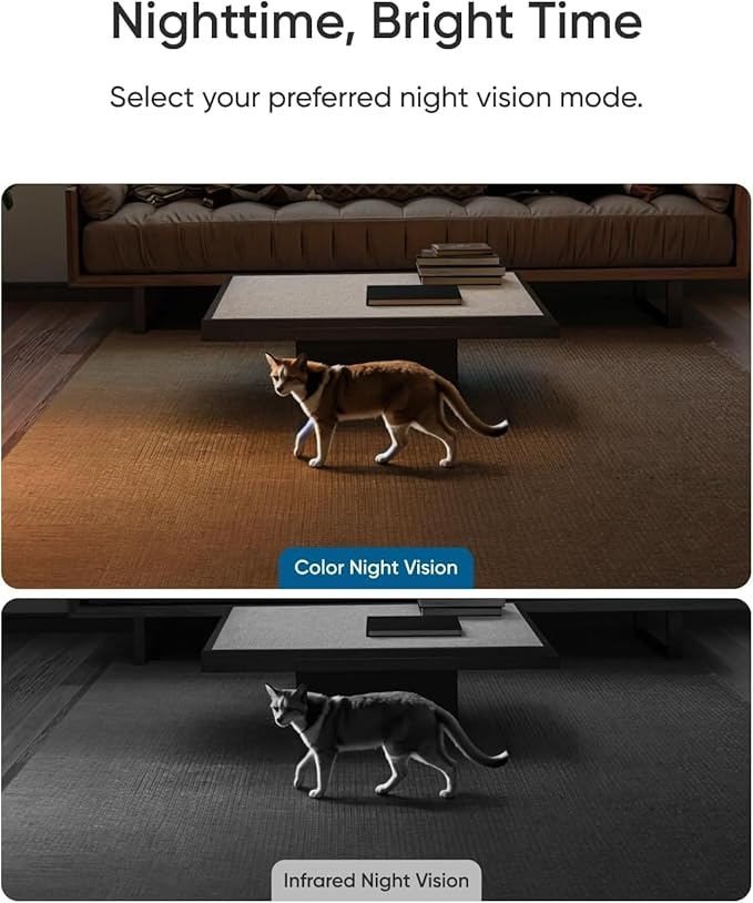 eufy Indoor Cam E30 2-Cam Kit, Latest Generation, 4K UHD Security Camera, Pet/Dog/Baby Camera with Phone app, Color Night Vision, Human/Pet Auto Tracking, 360 Pan-Tilt, Works with Homekit-PawvioPets