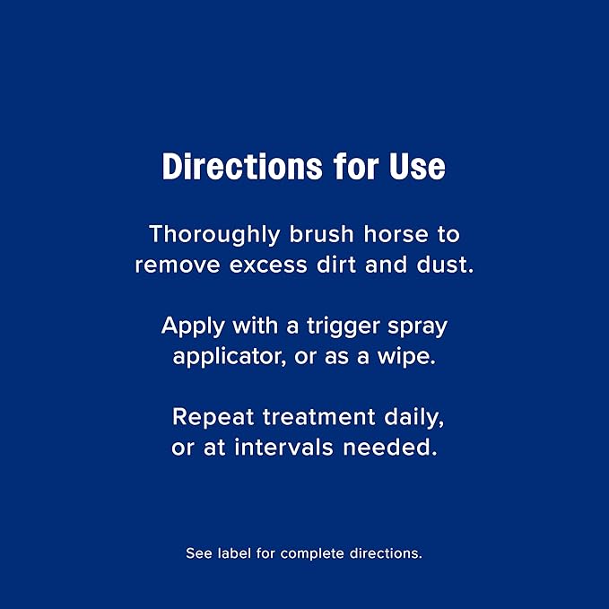 Farnam Repel-X Ready-To-Use Fly Spray, Insecticide And Repellent For Horses And Dogs, 32 Fluid Ounces, 1 Quart Bottle With Trigger Sprayer-PawvioPets