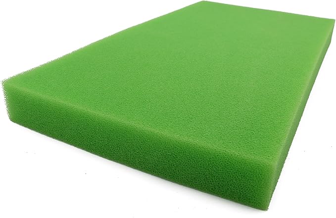 Aquarium Bio Sponge Pad Filter Media for Fish Tank,20/30/40PPI Open Cell Coarse Foam Block Foam Pre Filter Sponge (23" Lx 12.5" W x 2" H 30PPI)-PawvioPets