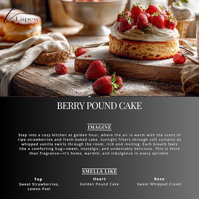 Berry Pound Cake Carpet Freshener Powder: Powerful Odor Eliminator for Home, Upholstery Deodorizer, Carpet Deodorizer, Pet Urine, Cat Litter Box - Strawberry Pound Cake Fragrance-PawvioPets