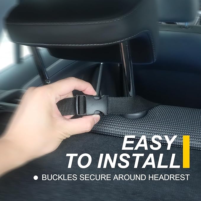 Back Seat Cover for Car Trucks Van SUV,Waterproof Rear Bench Towel Seat Covers for Dogs and Kids,Automotive Backseat Protector (Blue)-PawvioPets