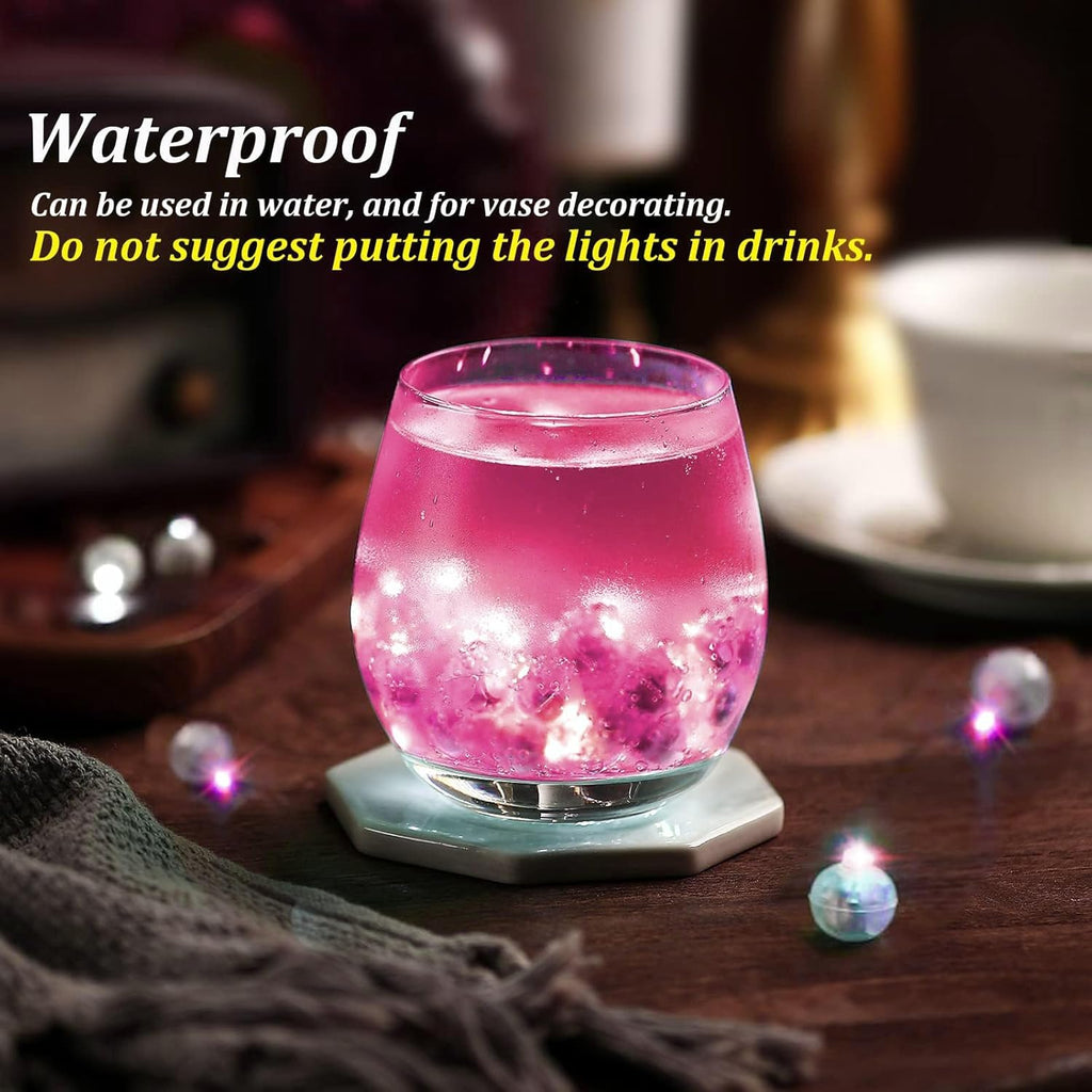 Aogist 200pcs Pink LED Balloon Light, Mini Tiny Light Round Led Ball Lamp for Paper Lantern Balloon Indoor Outdoor Party Event Birthday Party Wedding Decoration Halloween Christmas Supplies