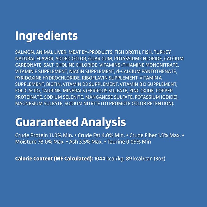 Amazon Brand - Wonder Bound Wet Cat Food, Pate, No Added Grain, (Salmon), 3 ounce (Pack of 24)-PawvioPets