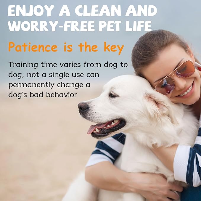 Dog Potty Spray Set, No-Go Spray & Potty Training Spray, Puppy Essentials, Stops Urination & Marking, Indoor and Outdoor Use (1.69 fl oz)-PawvioPets