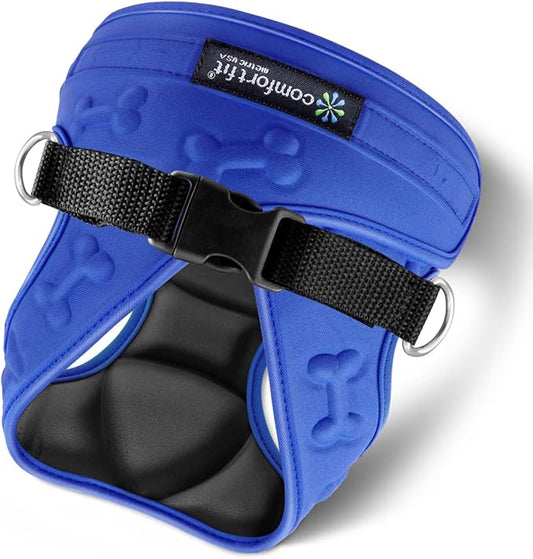 Comfort fit All Weather Step-in Dog Harness - Adjustable Small Dog Harness Medium Sized Dogs - Soft Padded Easy Walk Dog Vest Harnesses-PawvioPets