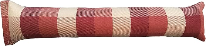 15" Catnip Cat Kicker Toys/Kitty Kick Sticks/Cat-Nip Kick Sticks (Beige and Red Plaid) (Kickers Filled with 1 oz Premium Canadian Catnip)-PawvioPets