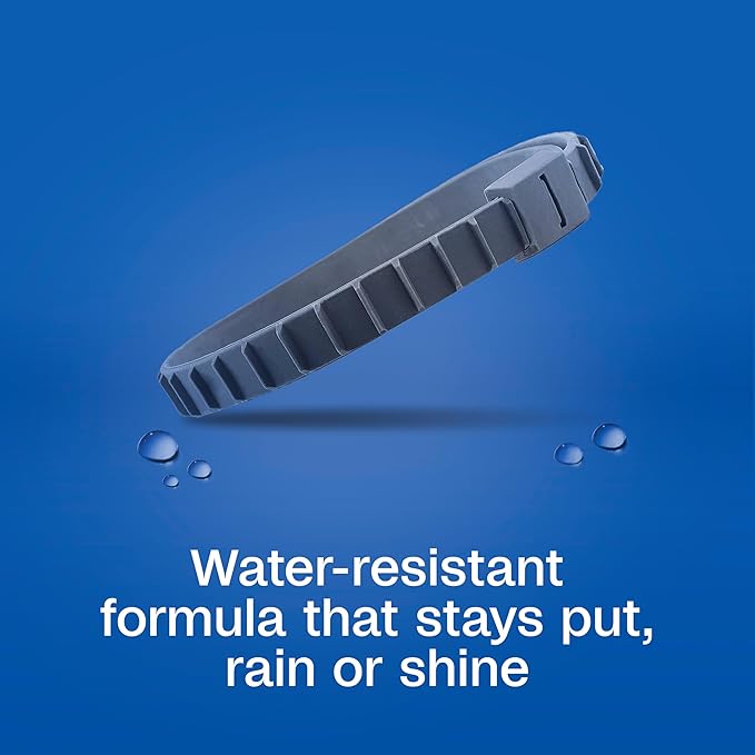 Adams Flea & Tick Collar Plus for Dogs & Puppies |2 Pack |12-Month Protection |One Size Fits All Dogs & Puppies 12 Weeks and Older |Kills Fleas and Ticks |Repels Mosquitoes (excluding California)-PawvioPets