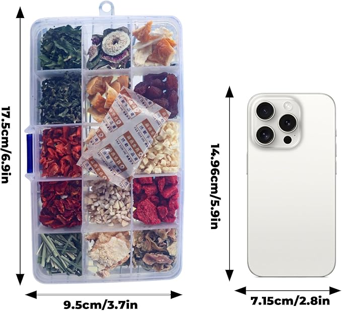 Bunny Treats, Treat Box with 15 Kind of Snacks for Rabbit, Hamster, Chinchilla, Guinea Pig and Other Small Pets, Chinchilla Treats, Guinea Pig Treats, Hamster Treats-PawvioPets