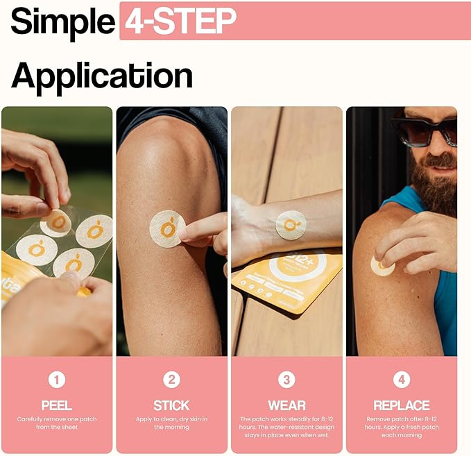 GLP1 Patches | 5X Stronger Formula | 12 Hour Extended Hunger Support | Berberine, Pomegranate, Green Tea, L-Glutamine | New & Improved Kind of GLP-1 Patches | 3 Pack-PawvioPets