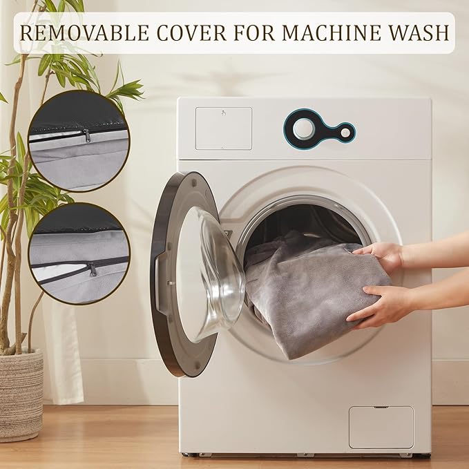 Bedfolks Orthopedic Dog Bed XXL, Waterproof Dog Sofa Bed for Giant Dogs, Egg Foam Pet Couch Bed with Removable Washable Cover and Nonslip Bottom, Light Grey-PawvioPets