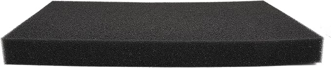 Aquarium Bio Sponge Pad Filter Media for Fish Tank,20/30/40PPI Open Cell Coarse Foam Block Foam Pre Filter Sponge (23" Lx 12.5" W x 2" H 40PPI)-PawvioPets