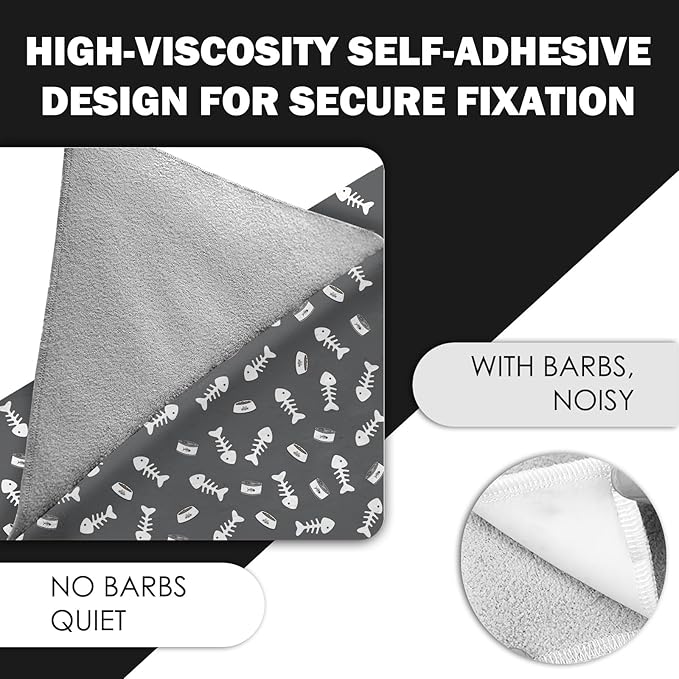 27.6" Cat Grooming Wrap, Self Adhesive Cat Wrap for Cutting Nails, Anti-Escape Calming Cat Swaddle Wrap for Medicine Ear Cleaning, Anti-Scratch Cats Burrito Restraint Blanket, Practical Pet Tool Grey-PawvioPets